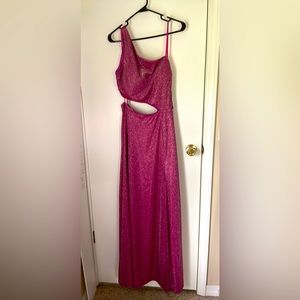 Pink prom dress